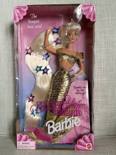 Barbie bambola sirena capelli