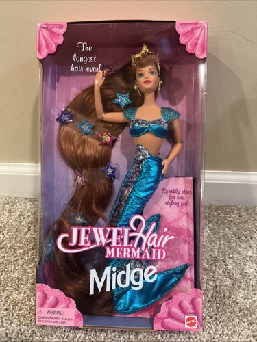 Jewel hair mermaid midge - jewel,