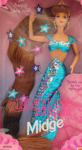 Jewel hair mermaid midge - hair,