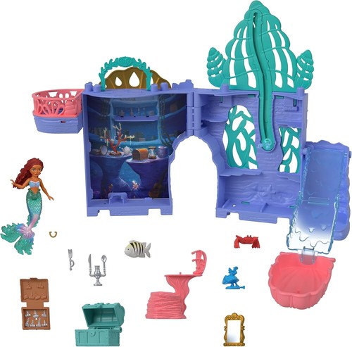 Mattel disney sirenetta set - la, sirenetta-set