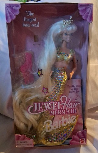 Barbie bambola sirena capelli