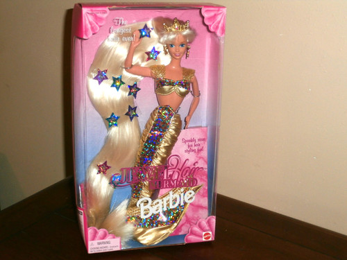 Barbie jewel hair - barbie,