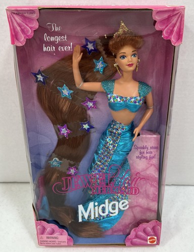 Jewel hair mermaid midge - jewel,